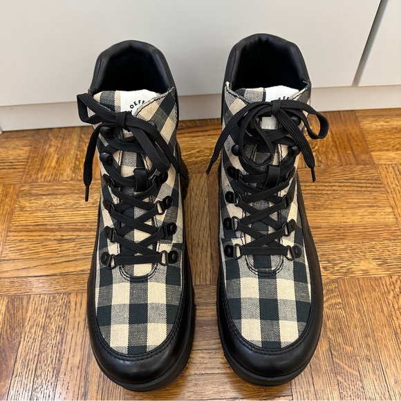 Loeffler Randall Owen Hiking Boot Chunky Sole Sz 11 - Picture 6 of 9